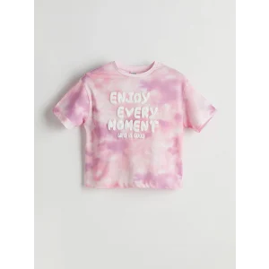 LCW Kids Karışık Bisiklet Yaka Kız Çocuk Tişört