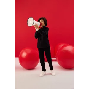 Defacto X4224A6BK81 Siyah Düz Paça Basic Düz Gabardin Pantolon Erkek Çocuk