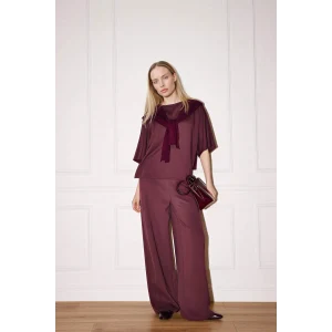 Defacto H0143AXBN277 Bordo Straıght Fıt Düz Paça Pantolon