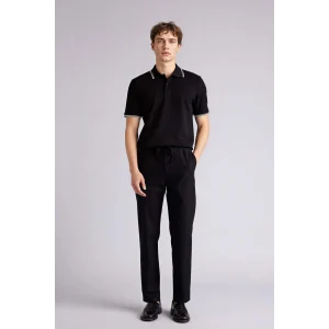 Defacto D2671AXBK81 Siyah %100 Pamuk Slim Fit Pantolon