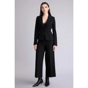 Defacto E7242AXBK81 Siyah Culotte Yüksek Bel Pantolon