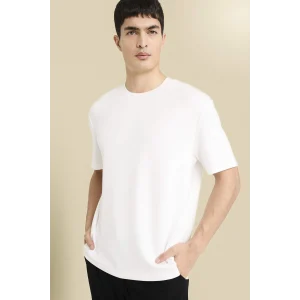 Defacto F9859AXER105 Ekru Regular Fit Basic Tişört