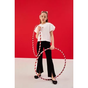 Defacto H1980A8BK81 Siyah Standart Boy Tayt Kız Çocuk