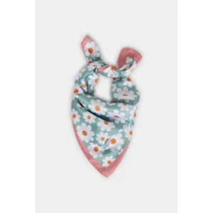 Defacto A0822AXTR311 Turkuaz Kadın Çiçekli Fular