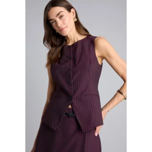 Defacto F8180AXBR455 Bordo Fıtted Bisiklet Yaka Yelek