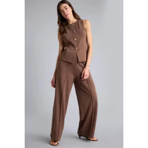 Defacto H5403AXBN271 Kahve Wıde Leg Pantolon