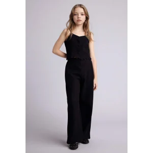 Defacto G7694A8BK81 Siyah 2li Takım Kız Çocuk