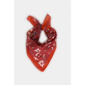 Defacto A0824AXRD106 Kırmızı Kadın Desenli Pamuklu Bandana