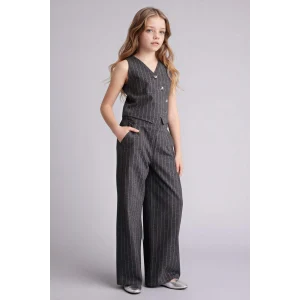 Defacto G7607A8GR253 Gri 2li Takım Kız Çocuk