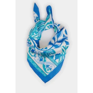 Defacto C2650AXBE107 Mavi Kadın Etnik Desenli Fular