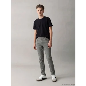LCW Kids Gri Süper Skinny Fit Erkek Çocuk Jean Pantolon