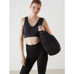 LCW ACCESSORIES Siyah Çok Bölmeli Kadın Omuz Çantası