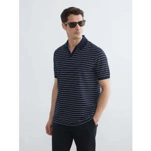 SOUTHBLUE Lacivert Polo Yaka Standart Kalıp Erkek Tişört
