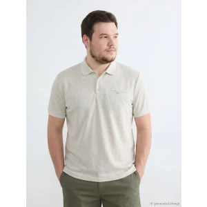 LCWAIKIKI Classic Gri Polo Yaka Erkek Tişört