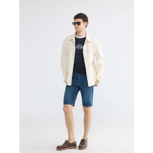 LCW Jeans İndigo Standart Kalıp Erkek Jean Şort