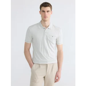 LCWAIKIKI Classic Yeşil Polo Yaka Erkek Dokulu Tişört