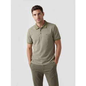 LCWAIKIKI Classic Yeşil Polo Yaka Erkek Tişört