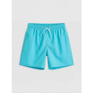 LCW Kids Turkuaz Beli Lastikli Erkek Çocuk Deniz Şortu