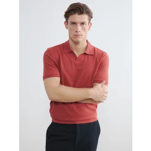 SOUTHBLUE Turuncu Polo Yaka Erkek Tişört