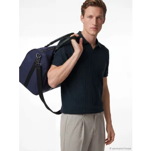 SOUTHBLUE Lacivert Polo Yaka Erkek Tişört