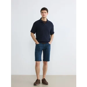 LCW Jeans İndigo Standart Kalıp Erkek Jean Şort