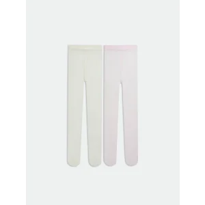 LCW Kids Pembe Kız Çocuk İnce Külotlu Çorap 2li