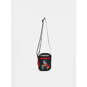 LCW ACCESSORIES Siyah Brawl Stars Baskılı Erkek Çocuk Çapraz Çanta