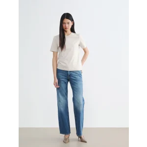 LCW Jeans İndigo Yüksek Bel Straight Fit Kadın Jean Pantolon