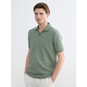 SOUTHBLUE Yeşil Polo Yaka Standart Kalıp Erkek Tişört
