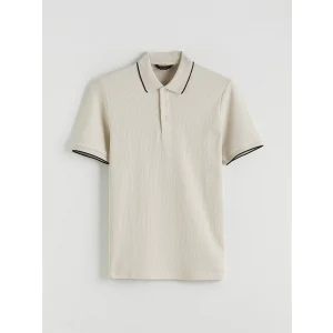 SOUTHBLUE Bej Polo Yaka Erkek Tişört