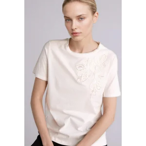 Defacto H1421AXWT16 Beyaz Regular Fıt Penye Kısa Kollu Tişört