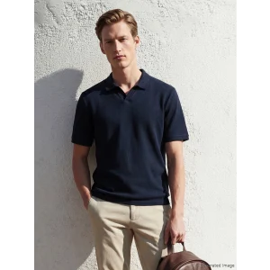 SOUTHBLUE Lacivert Polo Yaka Erkek Tişört