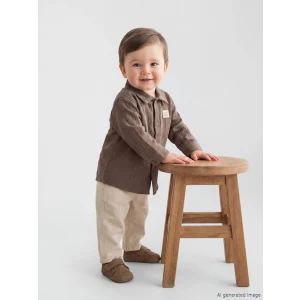 LCW baby Kahverengi Erkek Bebek 3lü Takım