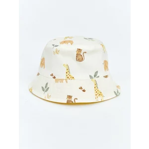 LCW baby Ekru Erkek Bebek Bucket Şapka