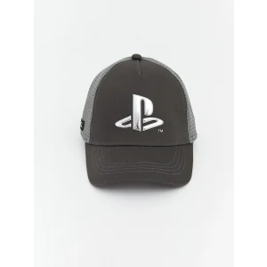 LCW ACCESSORIES Antrasit Playstation Baskılı Erkek Çocuk Kep Şapka