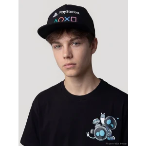 LCW ACCESSORIES Siyah Playstation Baskılı Erkek Çocuk Kep Şapka