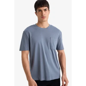 Defacto G1286AXGR504 Gri REGULAR FIT %100 Pamuk Tişört