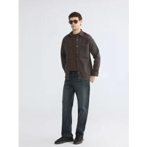 LCW Jeans Antrasit 745 Baggy Fit Erkek Jean Pantolon