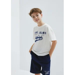Mavi 6610474-70057 Mavi Jeans Baskılı Ekru Tişört