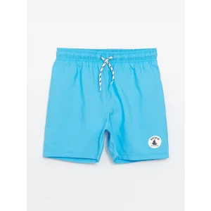 LCW Kids Turkuaz Hızlı Kuruyan UV Korumalı Erkek Çocuk Deniz Şortu