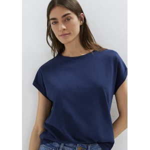 Mavi 1614177-70497 Bisiklet Yaka Lacivert Basic Tişört