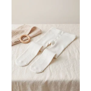 LCW baby Ekru Kız Bebek Külotlu Çorap