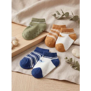 LCW baby Yeşil Erkek Bebek 5li Patik Çorap