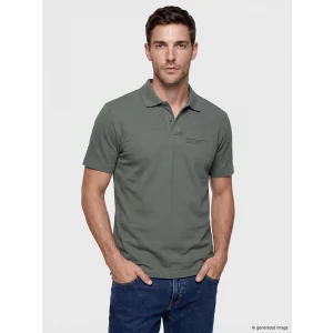 LCWAIKIKI Classic Haki Polo Yaka Pike Erkek Tişört