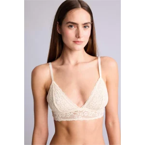 Defacto H0511AXER103 Ekru Dantelli Kapsız Pedsiz Balensiz Bralet