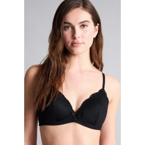 Defacto F6615AXBK81 Siyah Micro Kaplı Dolgusuz Balensiz Bralet