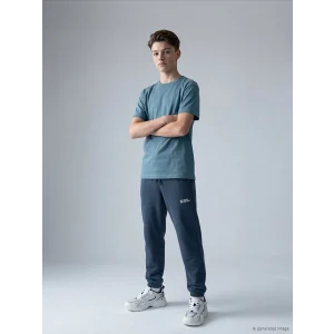 LCW Kids Lacivert Baskılı Erkek Çocuk Jogger Eşofman Altı
