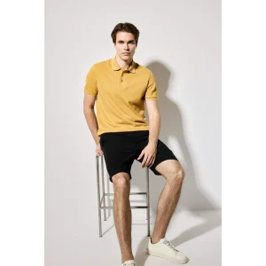 Defacto D4277AXBK27 Siyah REGULAR FIT Keten Gömlek