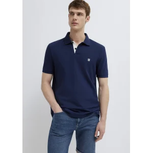 Mavi 0613287-70497 Mühür Logo Nakışlı Lacivert Polo Tişört