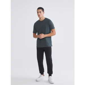 XSIDE ACTIVE Siyah Standart Kalıp Erkek Jogger Eşofman Altı